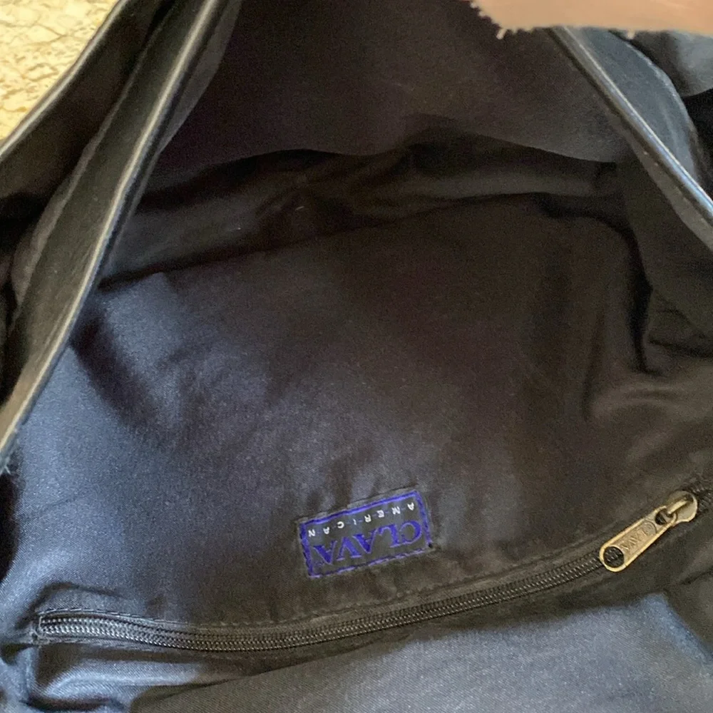 LEATHER CLAVA AMERICAN Satchel Bag